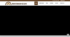 Desktop Screenshot of bibisbakerycafe.com